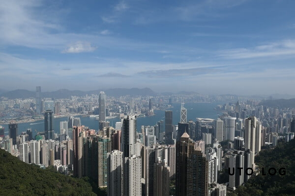 香港ビクトリアピーク景色