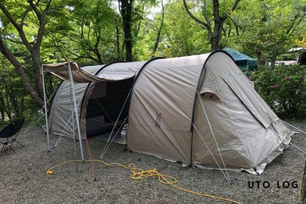 有野実苑カマボコテント2タン