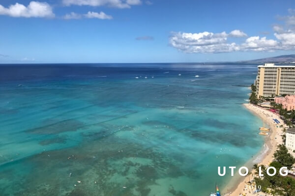アストンビーチタワーラナイ風景